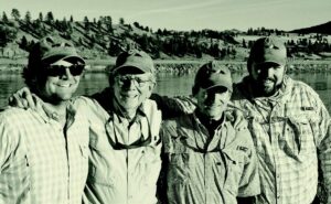Chris ’95, Bud ’62, Walker, and Ben ’01 Noland.